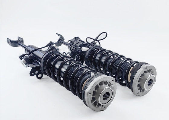 BMW 7 Series F02 F01 Pair Front Shock Strut Assys  With EDC 37116795925 37116796926